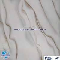 دکوری‏ ‏طرح‏ ‏سنگ‏ سفید رگه قهوه‌ای درشت ‏هایگلاس‏ ‎‏یورو دکور‏ ‏‏کد ‏‎3550