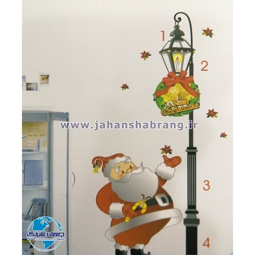 استیکر تزئینی بابانوئل کد 014