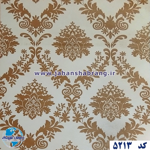 دکوری طرح کاغذ دیواری برجسته مات یوروفیکس کد 5213