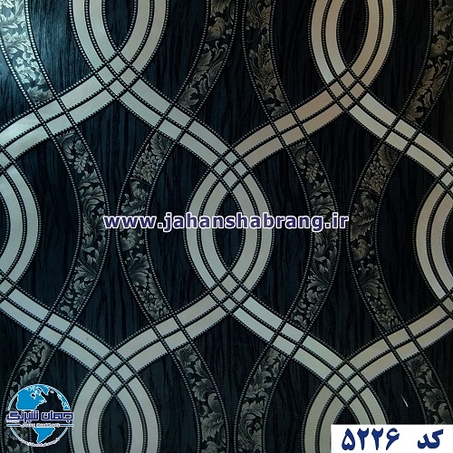 دکوری طرح کاغذ دیواری برجسته مات یوروفیکس کد 5226