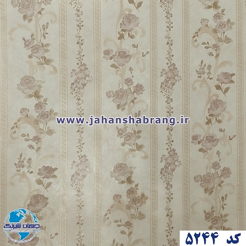 دکوری طرح کاغذ دیواری برجسته مات یوروفیکس کد 5244