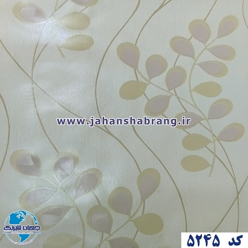 دکوری طرح کاغذ دیواری برجسته مات یوروفیکس کد 5245