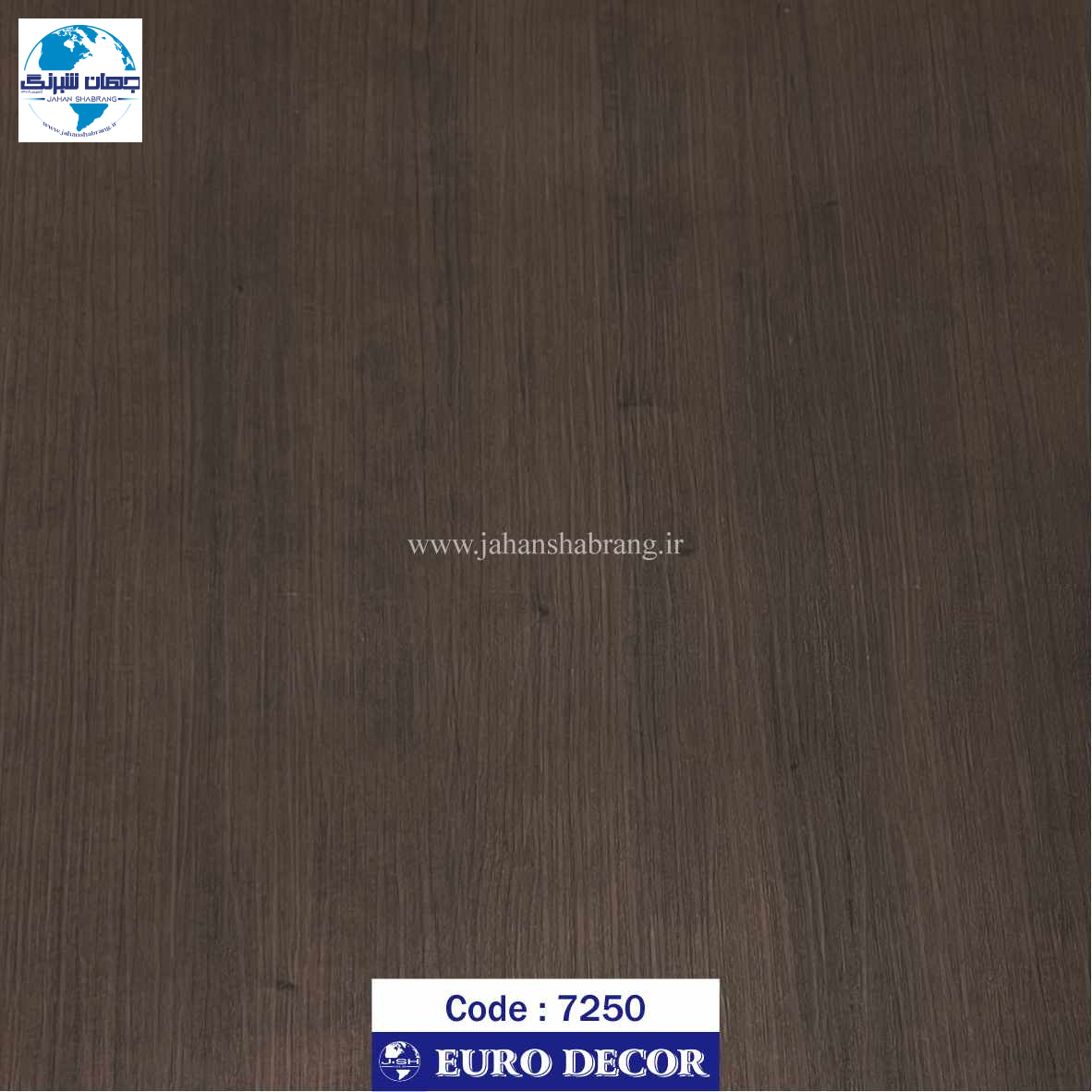 دکوری طرح چوب برجسته مات 60c*25 یورودکور چین 7250