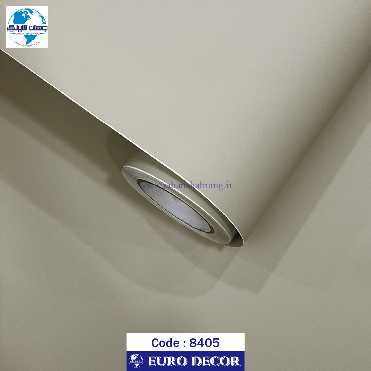 دکوری‏ ‏سافت تاچ نسکافه ای 60c*25m یورو دکور‏ ‏‏کد 8405