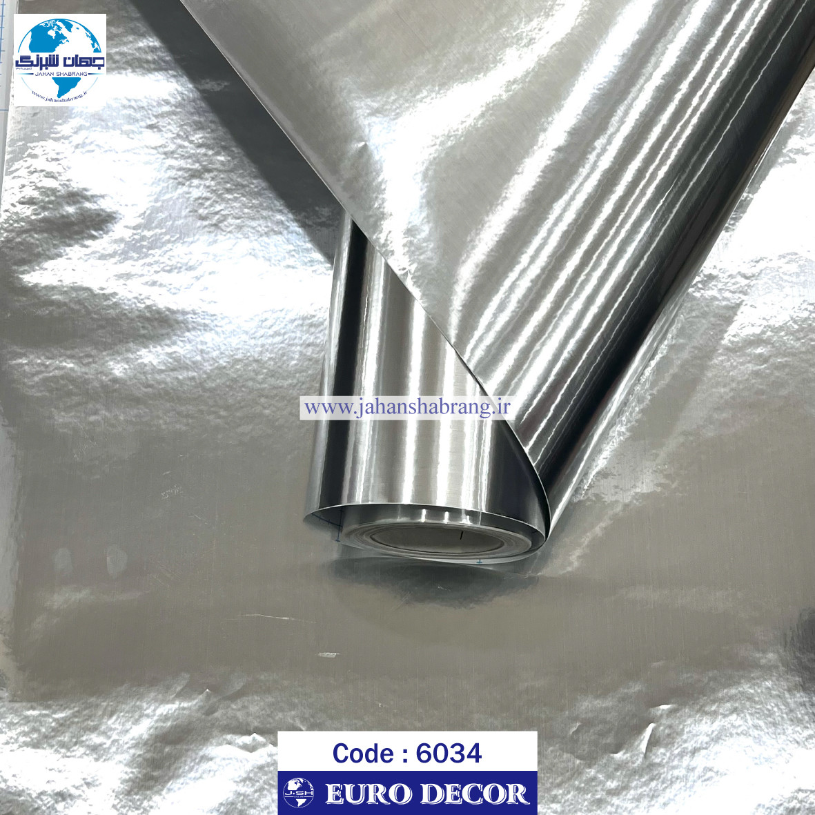 دکوری‏ ‏دیسکاوری خش دار‏ ‏‏استیل‏‎ ‎‏یورو دکور‏ ‏‏کد ‏‎6034‎