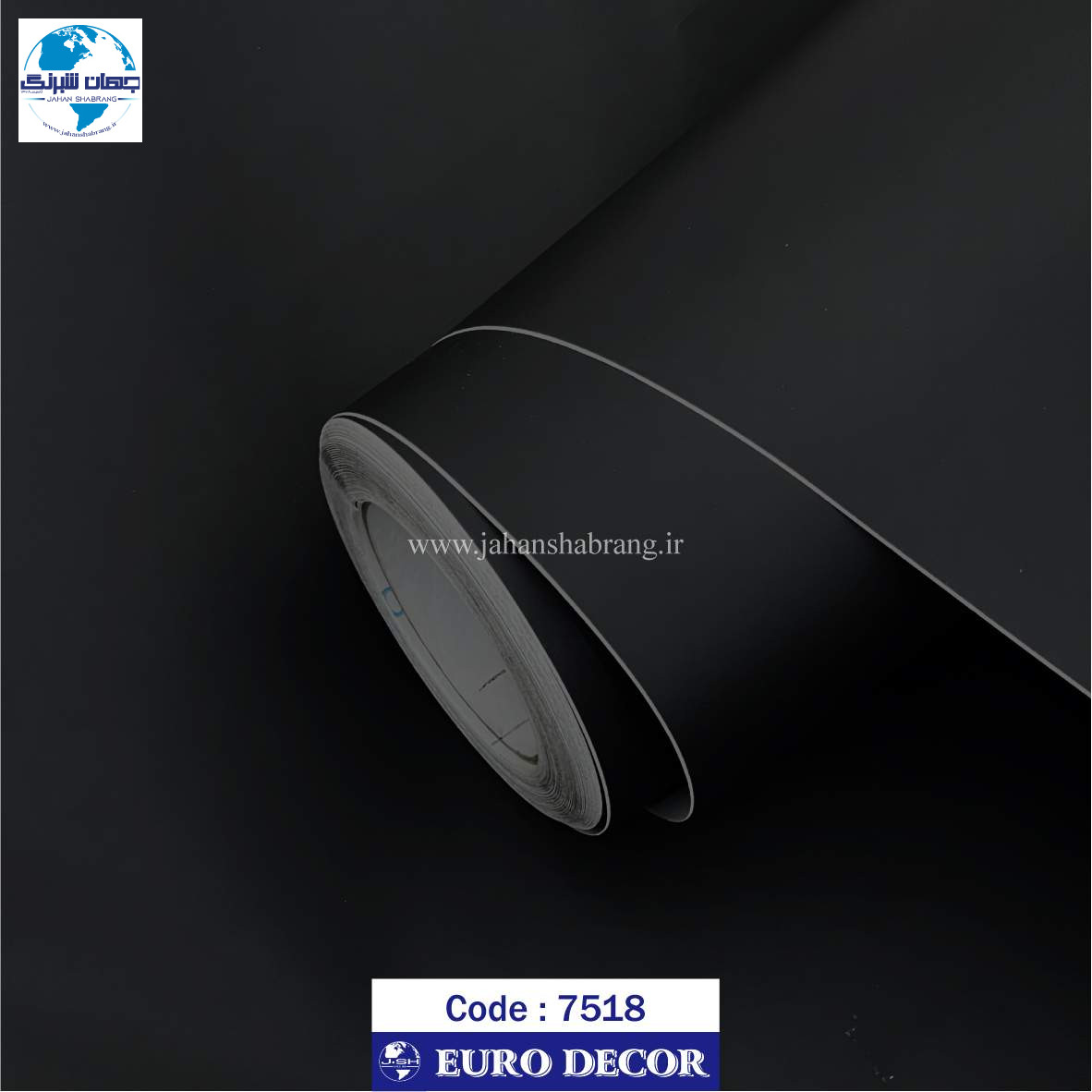 دکوری طوسی تیره برجسته مات 60c*25 یورودکور چین 7518