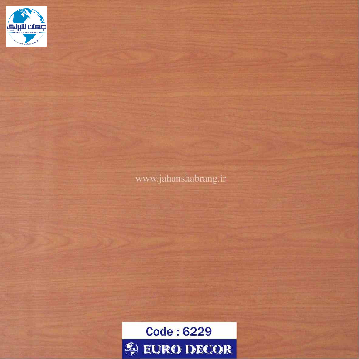 دکوری طرح چوب برجسته مات یورو دکور کد 6229