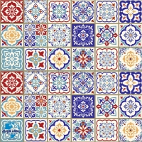 دکوری طرح کاشی مولتی کال کد k-511