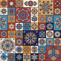 دکوری طرح کاشی مولتی کال کد k-514