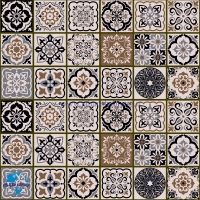 دکوری طرح کاشی مولتی کال کد k-517