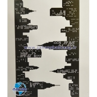 استیکر تزئینی برج و ساختمان کد 023