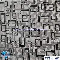 طرح‏ ‏کاغذ‏ ‏دیواری مستطیلی مشکی مات‏ ‏یورو دکور‏ ‏‏کد ‏7360