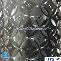 روکش بدنه سه بعدی دایره لوزی مشکی کد9235