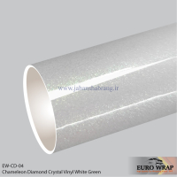 روکش‏ ‏بدنه‏ براق الماسی سفید-سبز ‏یورو رپ ‏‏کد EW-CD-04