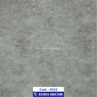 دکوری‏ ‏طرح‏ ‏سنگ‏ سیمان طوسی روشن برجسته مات‏ ‎‏یورودکور ‏‏کد 4515