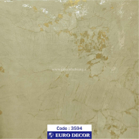 دکوری‏ ‏طرح‏ ‏سنگ‏ ‏هایگلاس رگه طلایی یورو دکور‏ ‏‏کد 3594