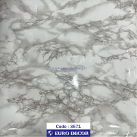 دکوری طرح سنگ ساده هایگلاس 60c*25 یورودکور چین کد 3571