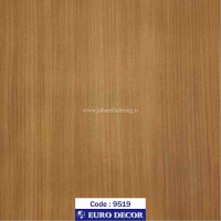 دکوری طرح چوب قهوه ای تیره مات 60c*25 یوروفیکس چین 6307