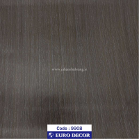 دکوری طرح چوب قهوه ای تیره مات 60c*25 یوروفیکس چین 6307