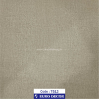 طرح‏ ‏کاغذ‏ ‏دیواری طرح کنف ریز طوسی روشن برجسته مات یورو دکور‏ ‏‏کد 7512