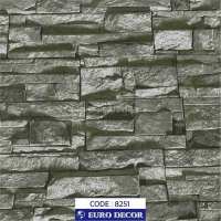 دکوری طرح آجر پفکی مات یورو دکور کد 8251