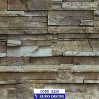 دکوری‏ ‏طرح‏ ‏آجر‏ ‏‏برجسته‏ ‏‏مات‏‎‏ یورودکور‏ ‏‏کد ‏‎8230‎