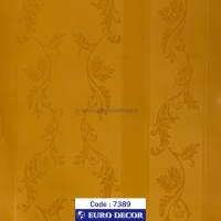 طرح‏ ‏کاغذ‏ ‏دیواری‏ طلایی برجسته ‏‏مات‏ ‏یورو دکور‏ ‏‏کد ‏7389