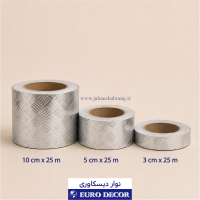 نوار دیسکاوری 5سانتی‏‏ طلایی‏ ‏و‏ ‏استیل‏ ‏برجسته‏ کد ND-3